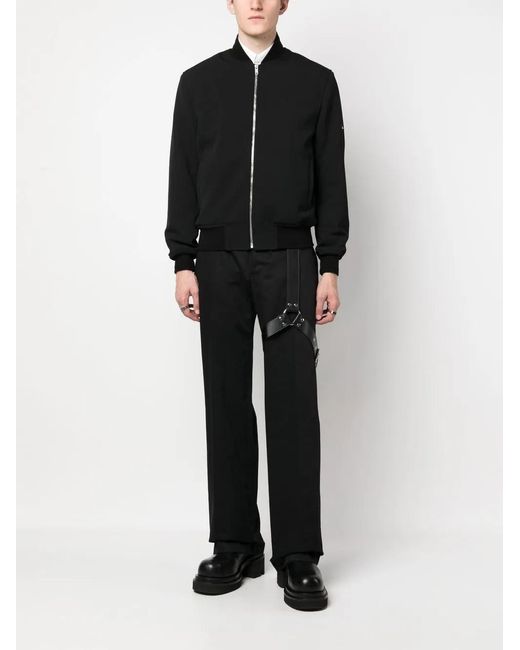 Givenchy Black Wool Bomber Jacket for men