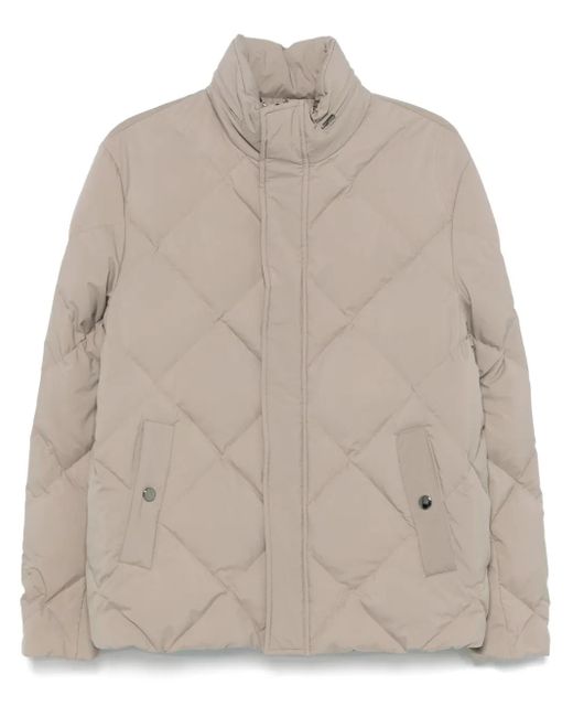 Canali Natural Diamond-Quilted Jacket for men