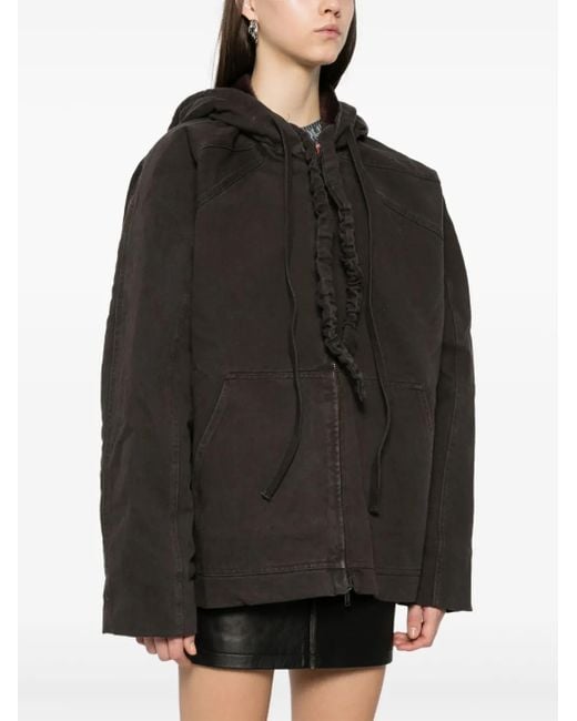 OTTOLINGER Black Reversible Denim Jacket
