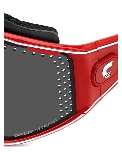 Carrera Gray Perforated Strap Sunglasses for men