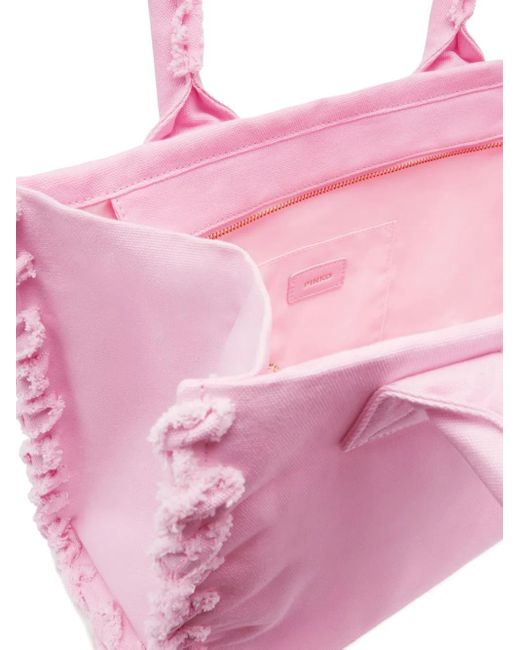 Pinko ロゴ トートバッグ Pink