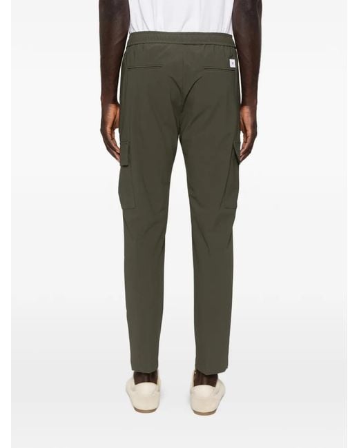 Pmds Green New John Elasticated-Waist Trousers for men