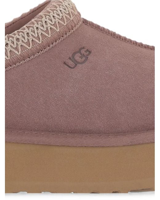 Ugg Brown Tasman Platform Slippers