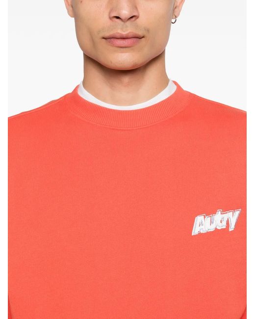 Autry Logo-Embroidered Sweatshirt