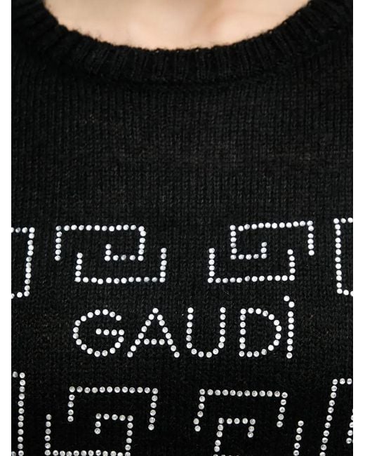 Pull À Ornements GAUDI en coloris Black