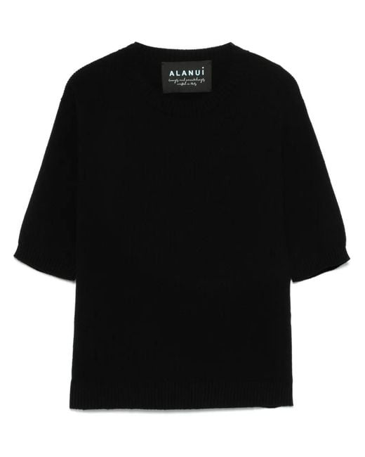 Alanui Black Finest T-Shirt