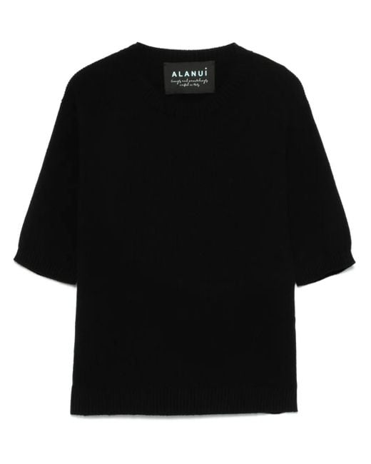 Alanui Black Finest T-Shirt