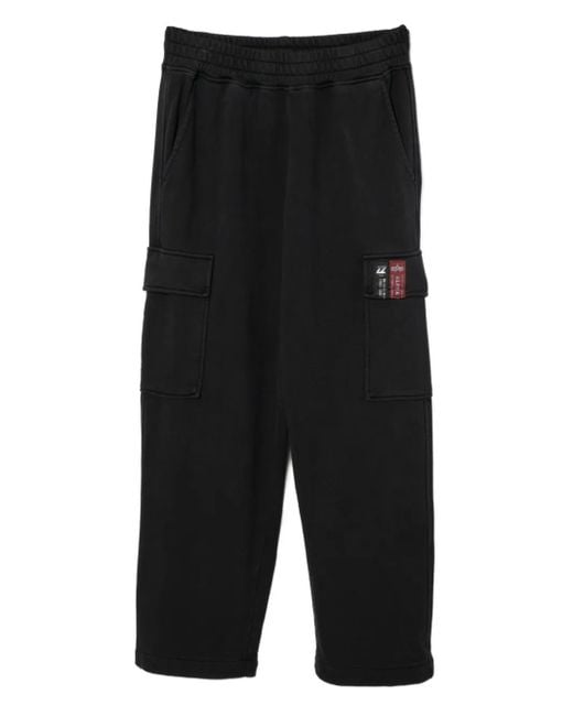 Izzue Broek Met Logopatch in het Black voor heren