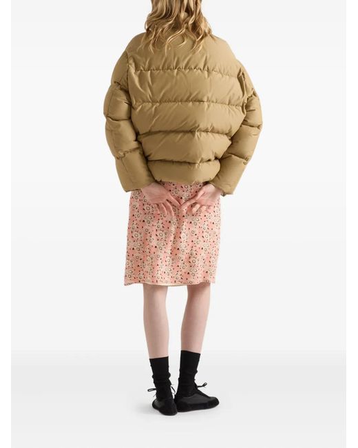 Prada Natural Medium-Weight Down Jacket