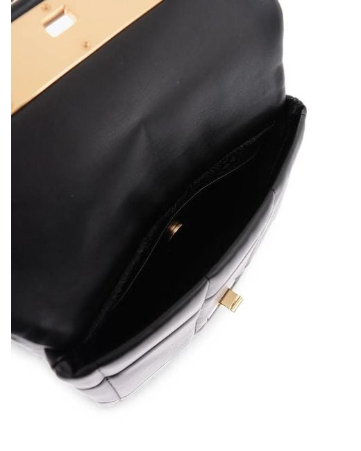 Love Moschino Black Quilted Cross Body Bag