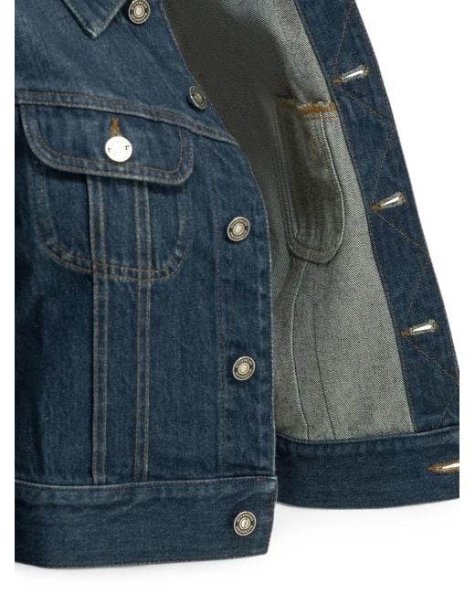 Givenchy Blue Buttoned Jacket