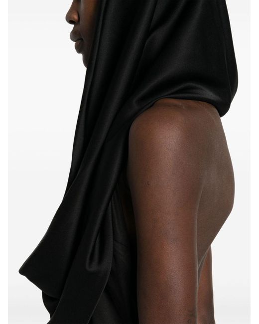 GIUSEPPE DI MORABITO Black Kleid mit offenem Rücken