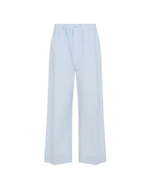 Carven Blue Elasticated Trousers