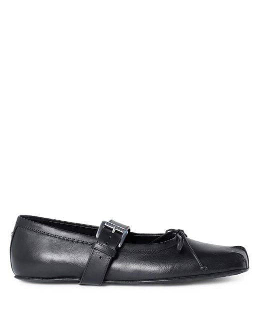 Ann Demeulemeester Zoey フラットシューズ Black