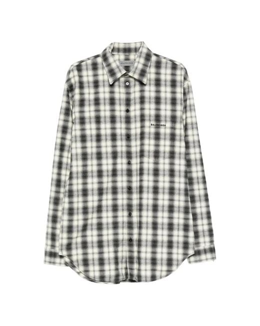 Balenciaga White Regular Fit Shirt for men