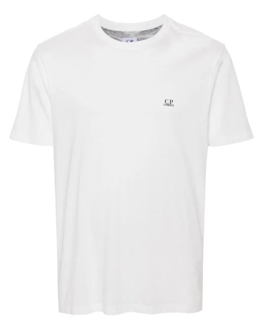 C P Company T-Shirt in het White voor heren