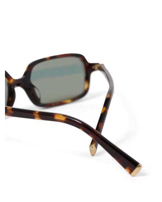 Miu Miu Brown Regard Sunglasses