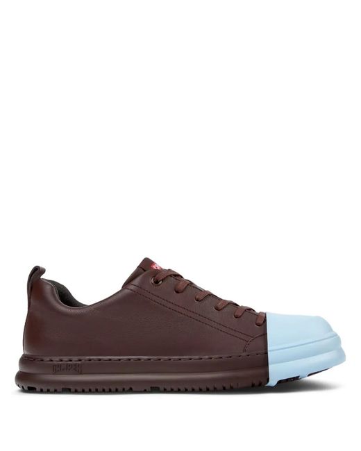 Camper Brown Junction Runner Leather Sneakers