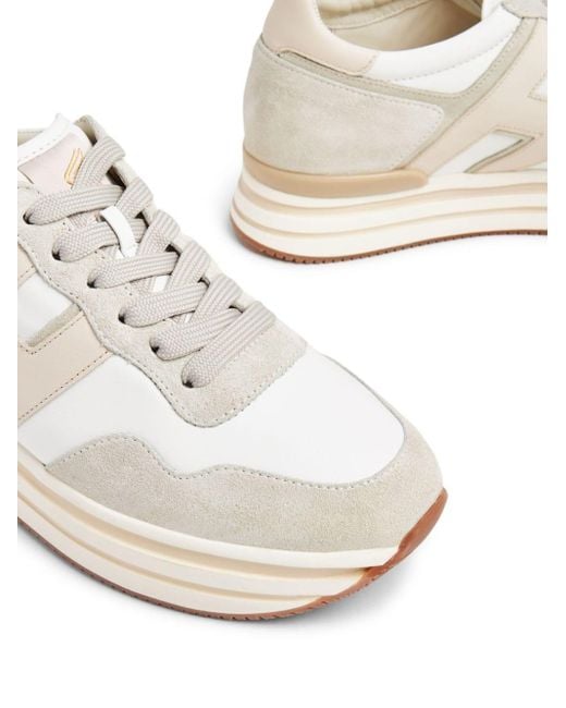 Hogan White Sneakers Midi H222