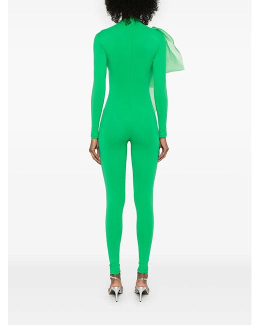 Atu Body Couture リボン ジャンプスーツ Green