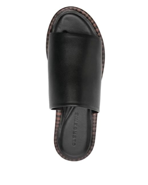 Robert Clergerie Brown Firsta Mules 65mm