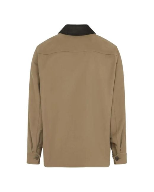 Etro Natural Corduroy Collar Jacket for men