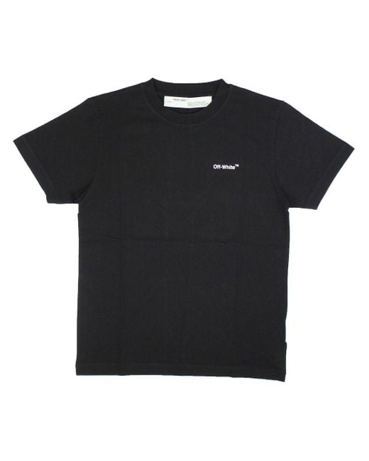 Off-White c/o Virgil Abloh Outline Marker Arrow T-Shirt in Black für Herren