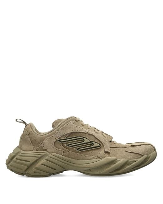 Balenciaga Brown Sports Shoes "Monday"