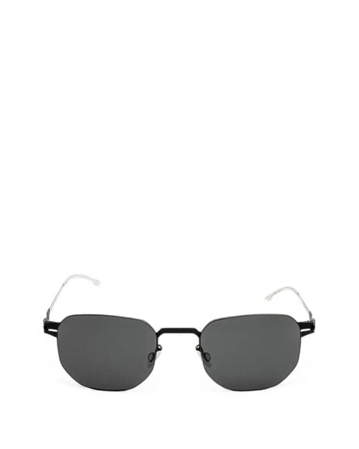 Mykita Gray Lunettes De Soleil À Monture Géométrique
