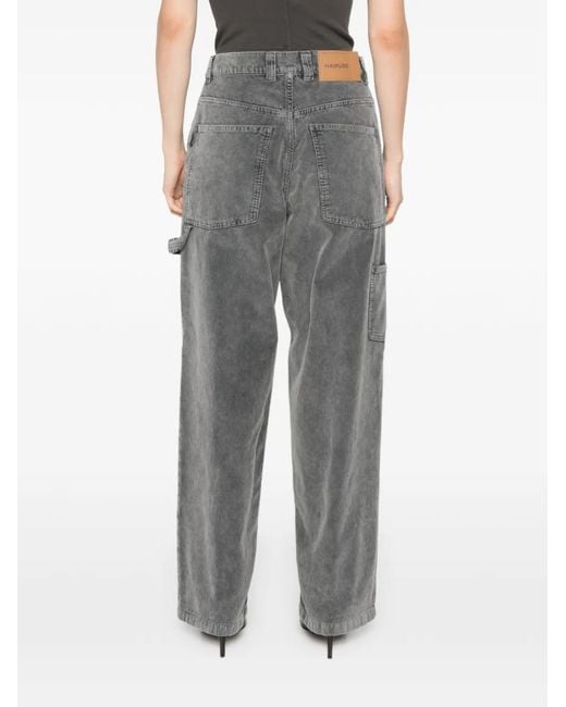 Haikure Gray Sibilla Corduroy Trousers