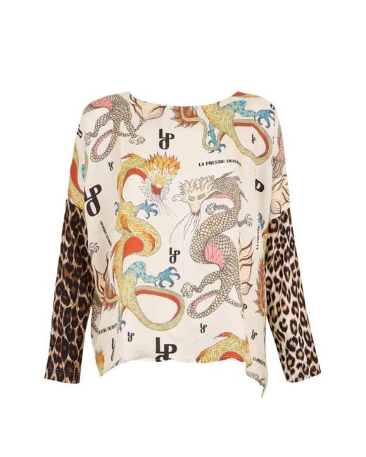 La Prestic Ouiston White Summertime Top