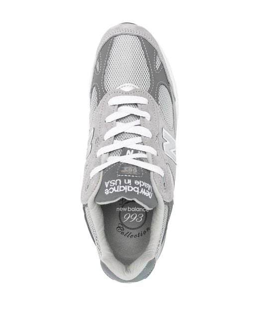 New Balance White Made In Usa 993 Sneakers for men