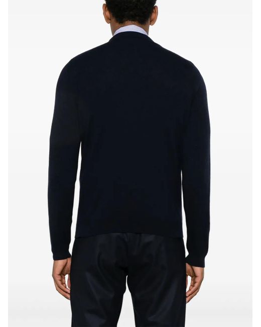 Eraldo Black Crew-Neck Sweater for men