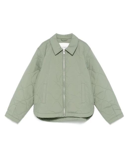 Closed Green Quilted Jacket