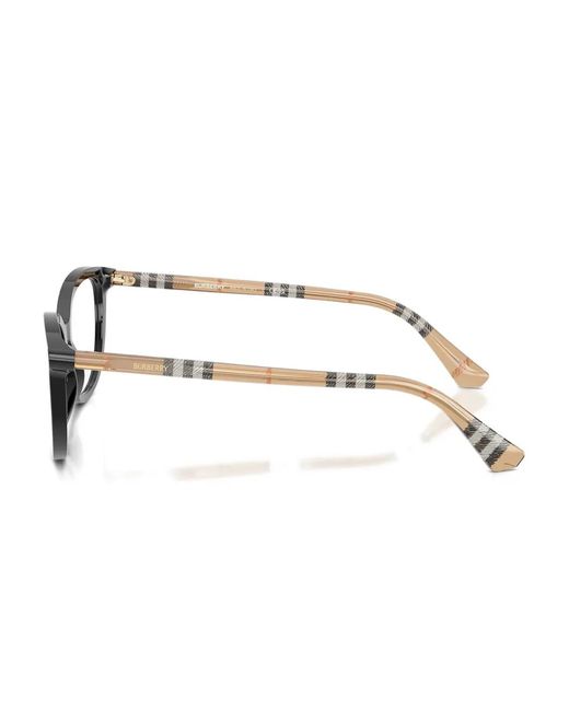 Burberry Black Check-Pattern Frames