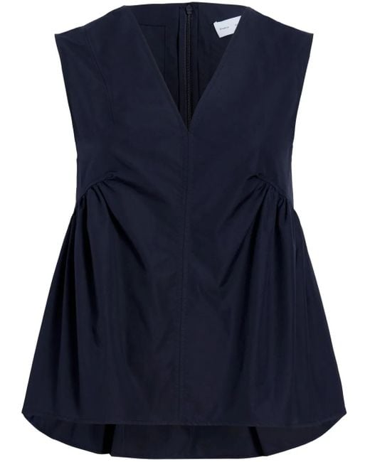Proenza Schouler Blue Sullivan Blouse