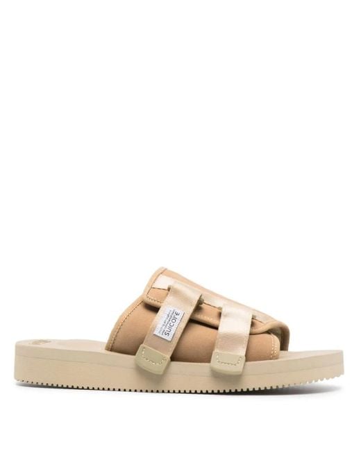 Suicoke Multicolor Pantoletten Mit Klettverschluss