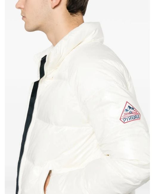 Pyrenex White Zip Padded Jacket