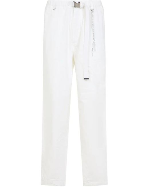 メンズ MASTERMIND WORLD ベルテッド パンツ White