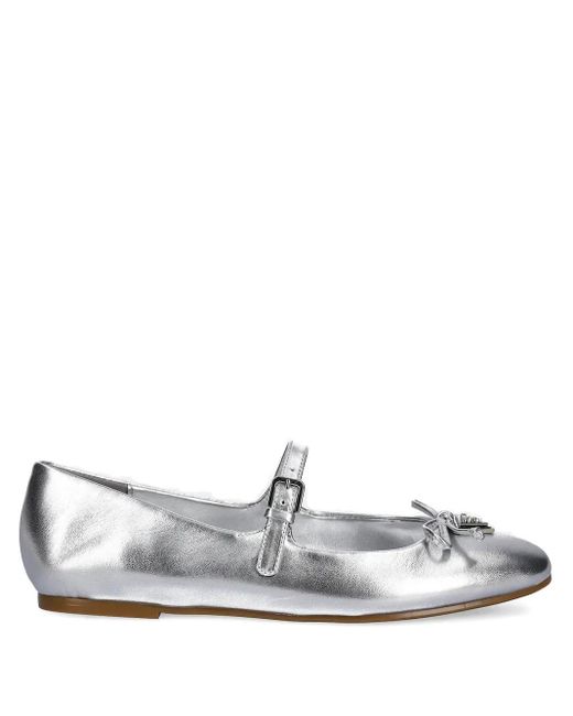 Guess リボン フラットシューズ White