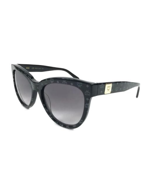 MCM Black Monogram Cat-Eye Sunglasses for men