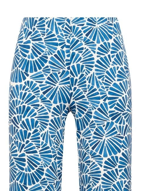 Maliparmi Blue Shell Trousers