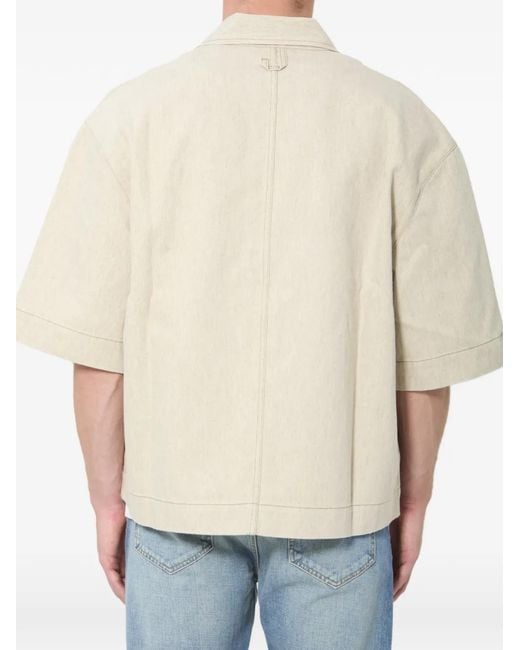 Jacquemus Natural The Paysan De-Nîmes Denim Shirt for men