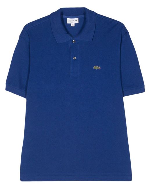 Lacoste Poloshirt mit Logo-Patch in Blue für Herren