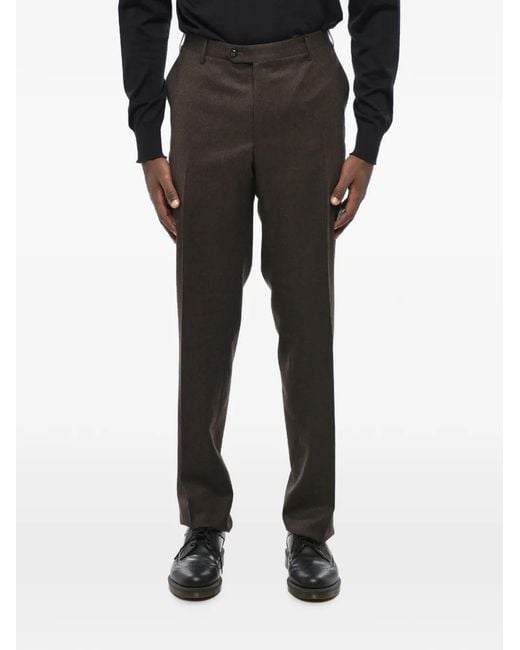 Corneliani Black Academy Trousers for men