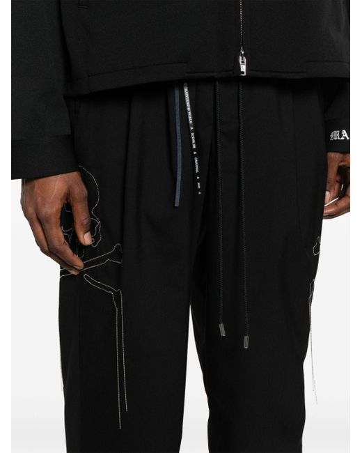 Pantalon à têtes de mort en perles Mastermind Japan pour homme en coloris Black