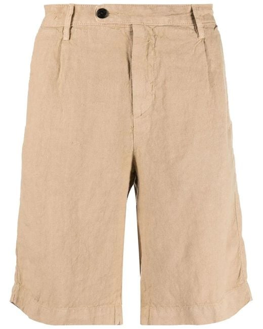 Massimo Alba Natural Mid-Rise Cotton Shorts for men