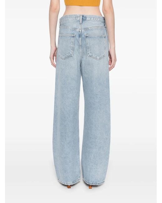 Agolde Blue Low Curve Jeans