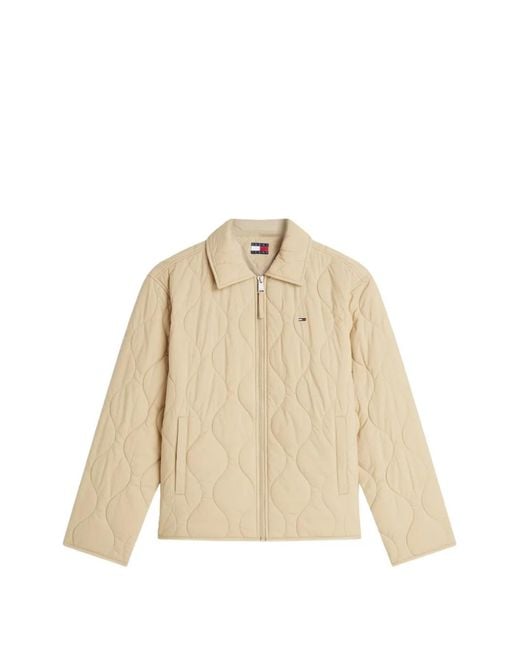 Tommy Hilfiger Natural Quilted Padded Jacket