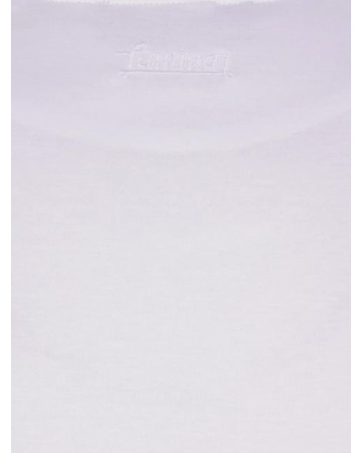 Laminar White Flap-Pocket T-Shirt for men